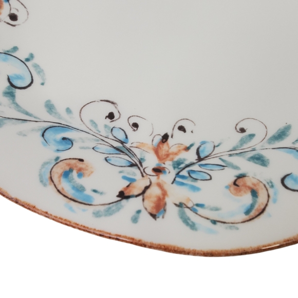 PIER 1 IMPORTS Terracina Dinner Plate Hand Crafted in Italy - Picture 4 of 8